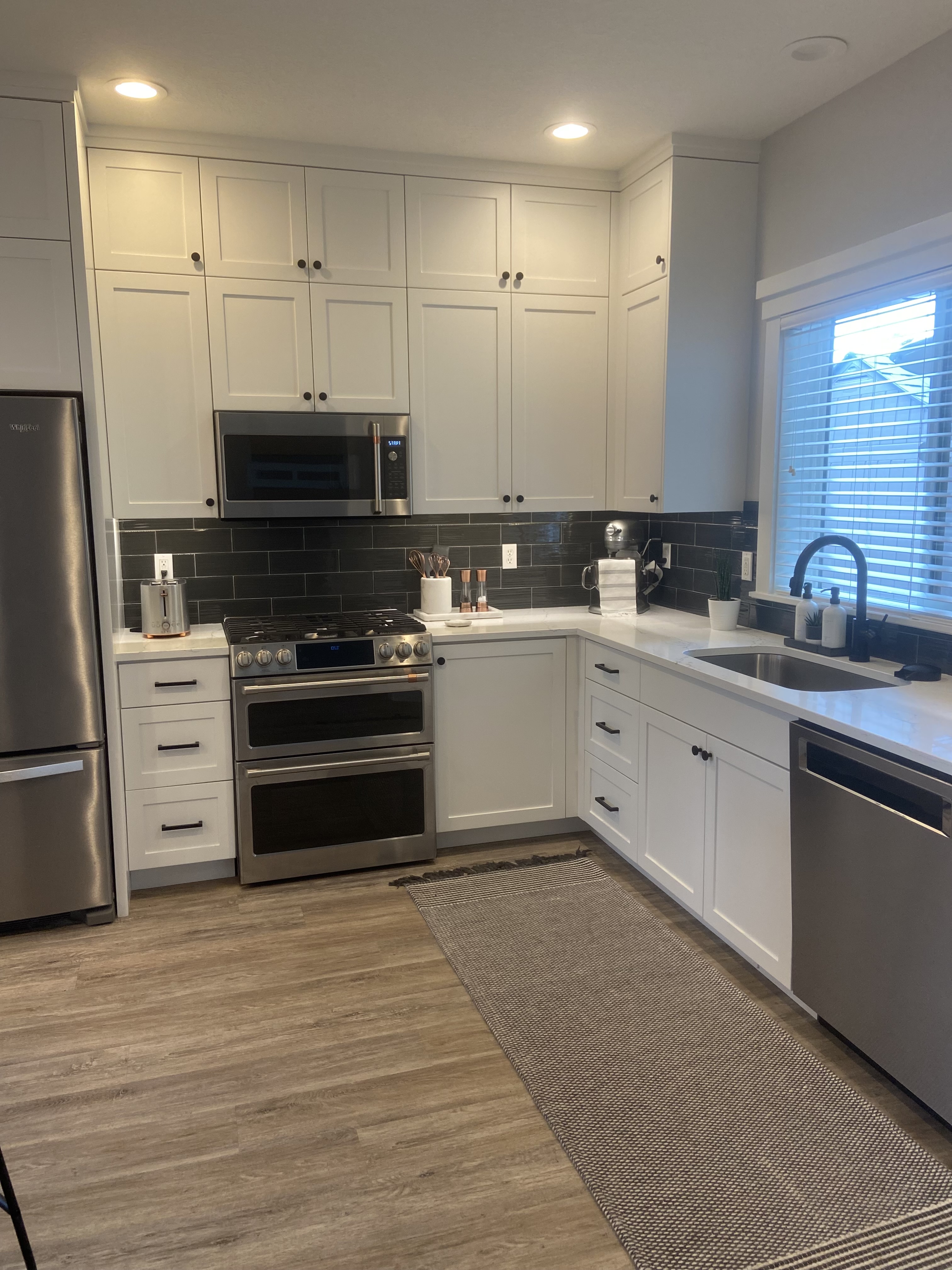 Kitchen remodel finished space